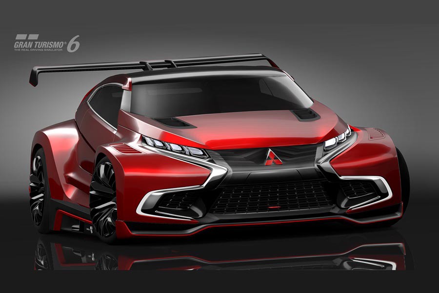 Mitsubishi Concept XR-PHEV EVOLUTION Vision Gran Turismo (+video)