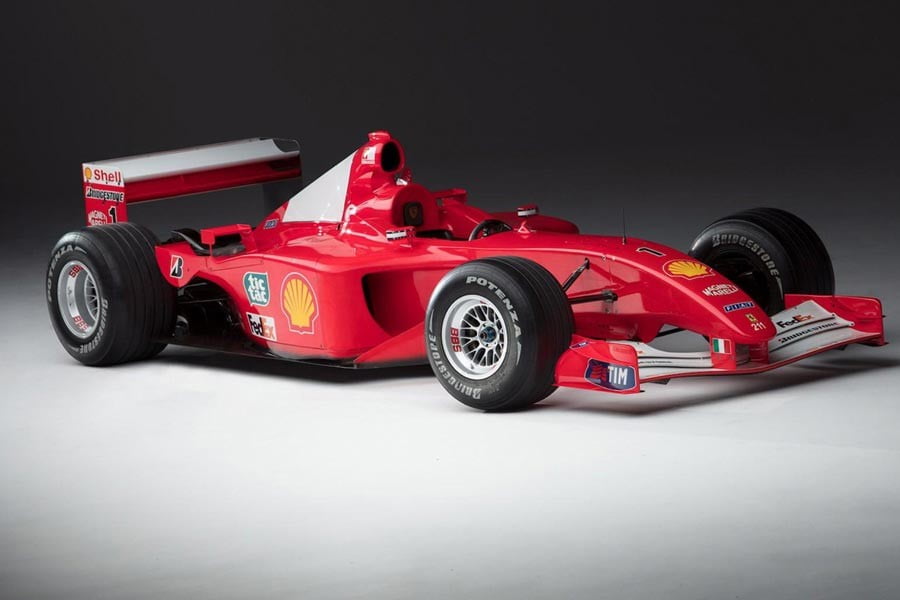 Στο… σφυρί η Ferrari F2001 του Michael Schumacher