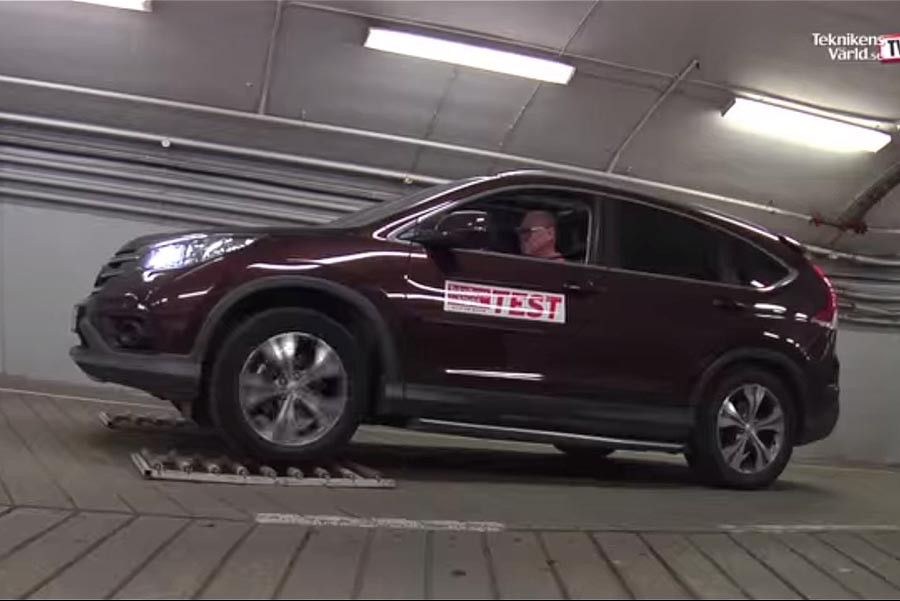 Απέτυχε πλήρως σε τεστ η τετρακίνηση του Honda CR-V (+video)