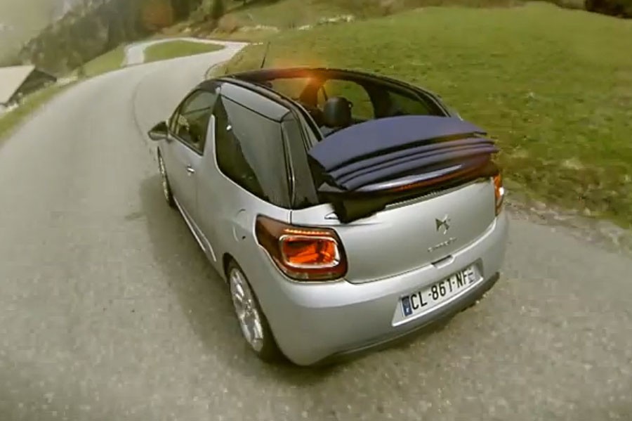 O Loeb «στρίβει» το Citroen DS3 Cabrio (video)