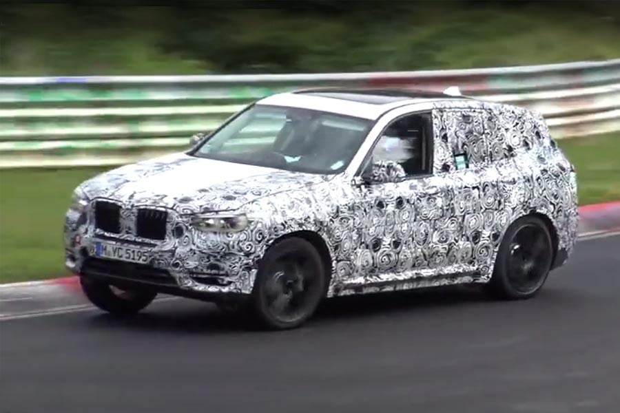 H νέα BMW X3 δοκιμάζεται στα όρια στο Nürburgring (+video)