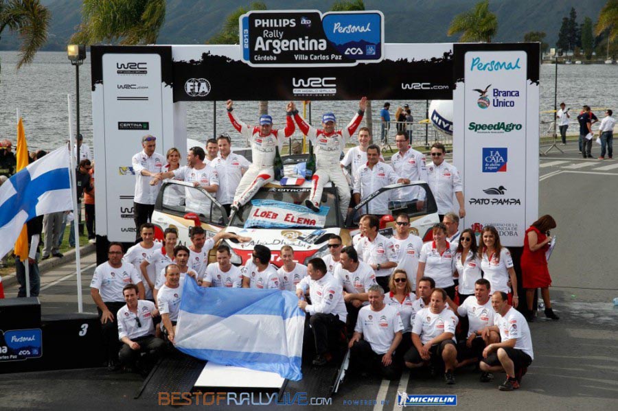 WRC Ράλι Αργεντινής: Ξανά Loeb
