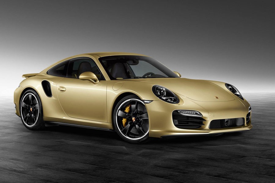 Μια μοναδική, χρυσή 911 Turbo από την Porsche Exclusive
