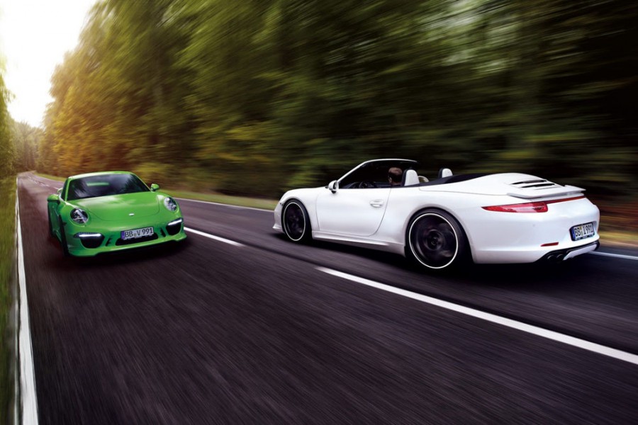H TECHART αναβαθμίζει τις Porsche 911 Carrera 4S