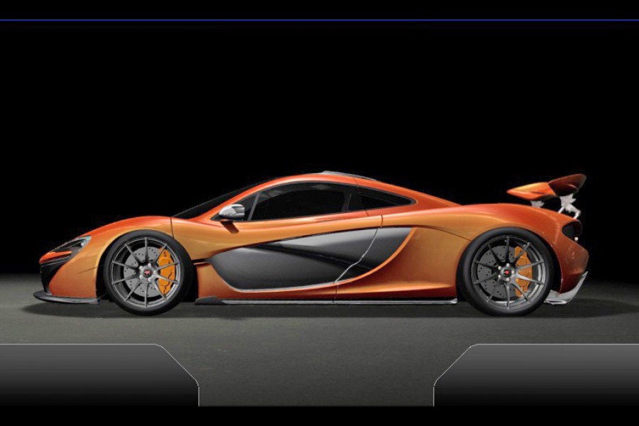 Πρώτη εμφάνιση της McLaren P1 παραγωγής