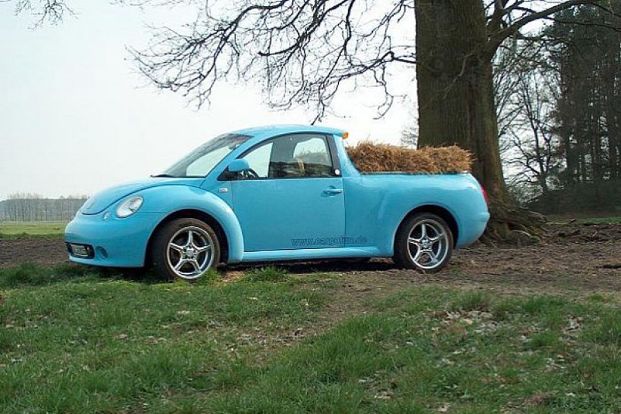 Tragic… μετατροπή VW Beetle pick up