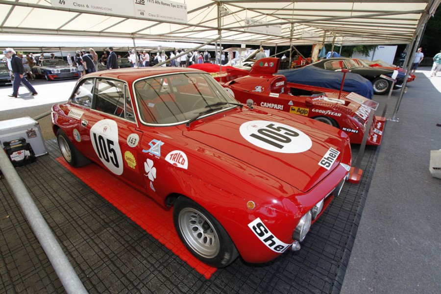 Οι κλασικές Alfa Romeo του Goodwood 2013