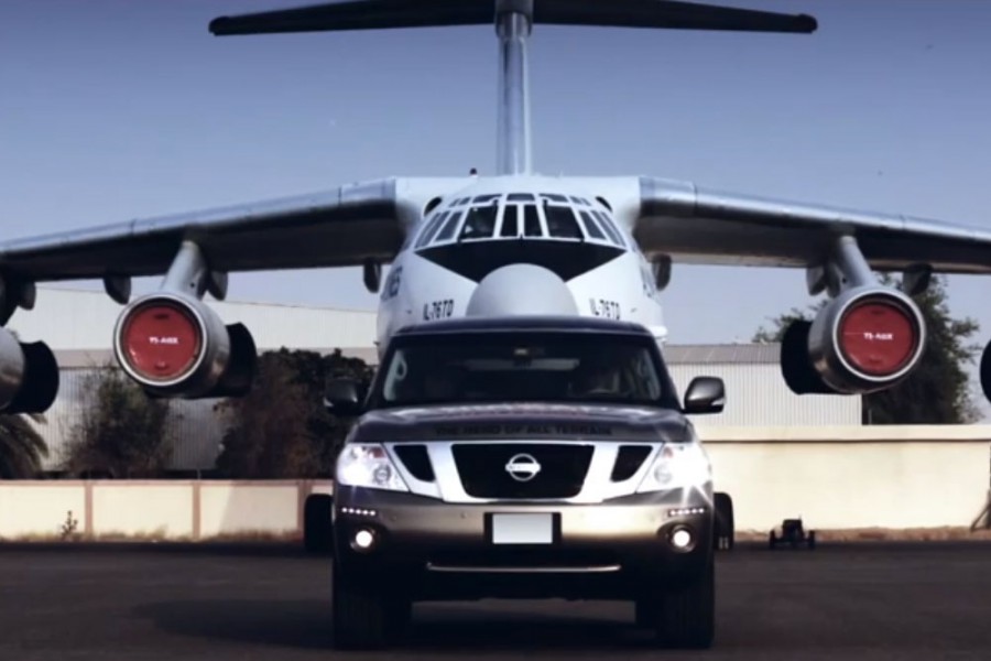 Nissan Patrol: Ρεκόρ έλξης αεροσκάφους 170 τόνων!