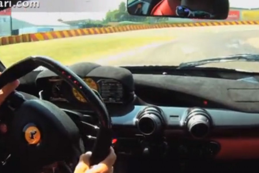 Ο Fernando Alonso στο τιμόνι της LaFerrari (video)