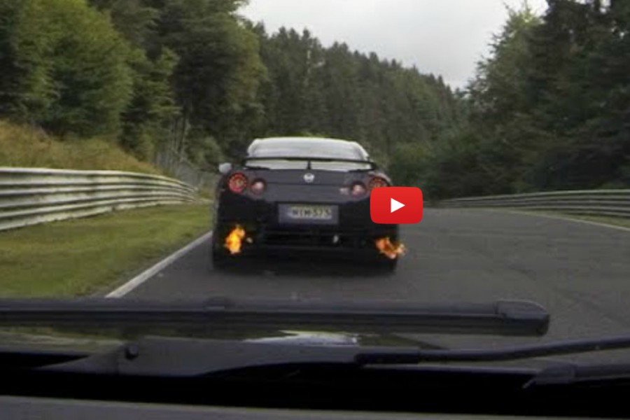 BMW M3 E92 VS Nissan GT-R VS Caterham στο Ring