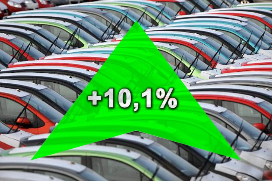 +10,1% οι πωλήσεις αυτοκινήτων Σεπτεμβρίου