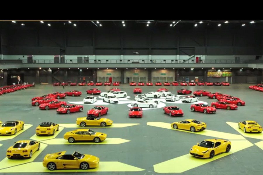 600+ Ferrari για τα 30 χρόνια στο Χονγκ Κονγκ