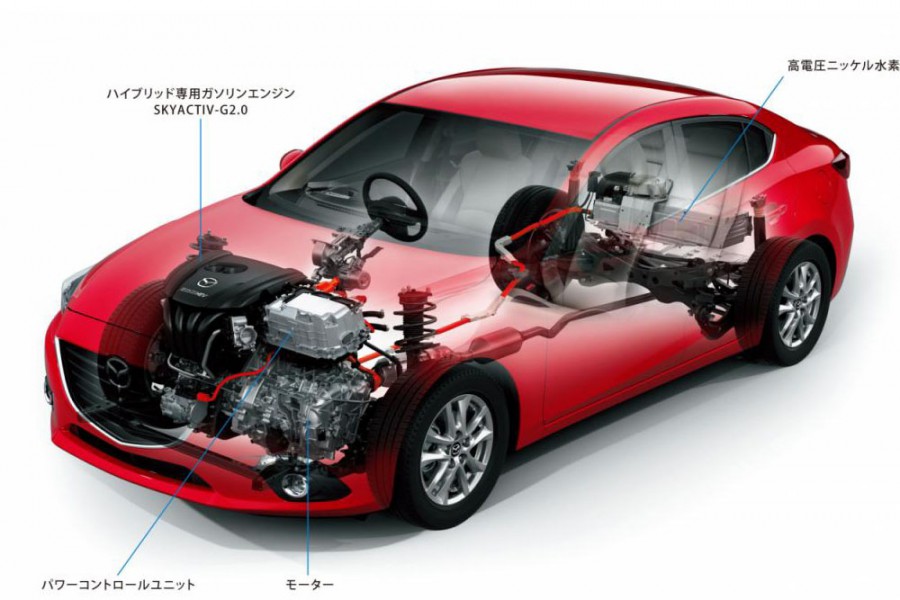 Mazda3 Hybrid με 3,2 λτ./100 χλμ. κατανάλωση