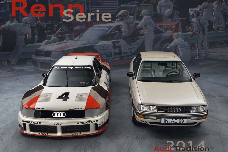 Ημερολόγιο 2014 Audi Tradition «RaceSeries»