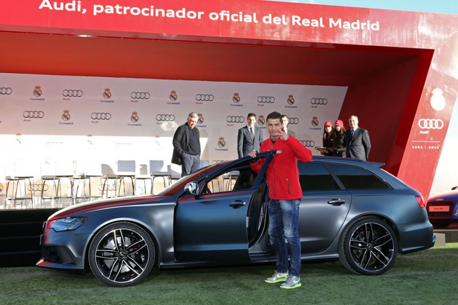 Τα νέα Audi για τους παίκτες της Real Madrid
