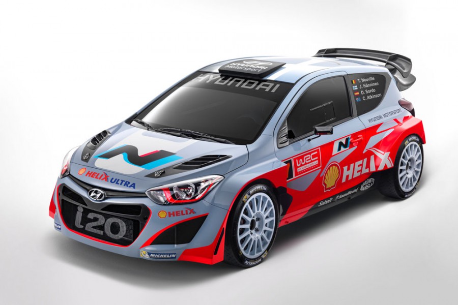 Αποκάλυψη του Hyundai i20 WRC 2014