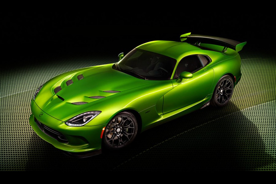 Dodge Viper με πράσινο εντυπωσιακό χρώμα «Stryker Green»