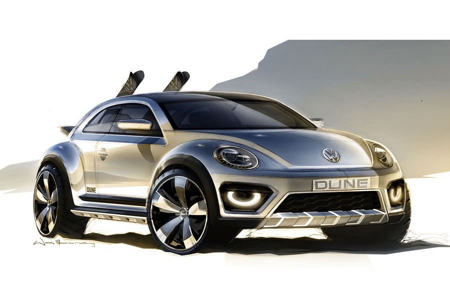 Το «περιπετειώδες» VW Beetle Dune Concept