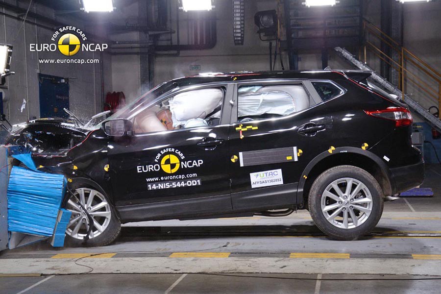 Crash tests του Euro NCAP στο νέο Nissan Qashqai (+video)