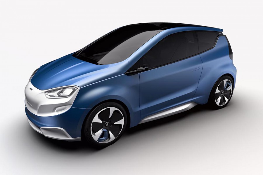 Νέο αυτοκίνητο πόλης Magna MILA Blue concept με φυσικό αέριο