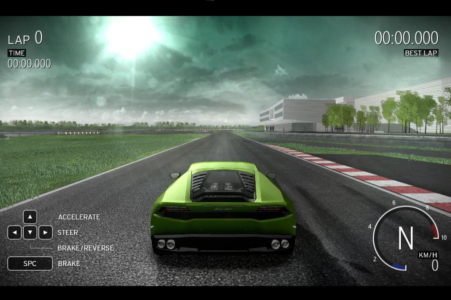 Δωρεάν οδήγηση της Lamborghini Huracan έστω και εικονικά…