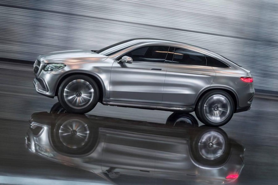 Πρώτες φωτογραφίες της Mercedes Coupe SUV concept