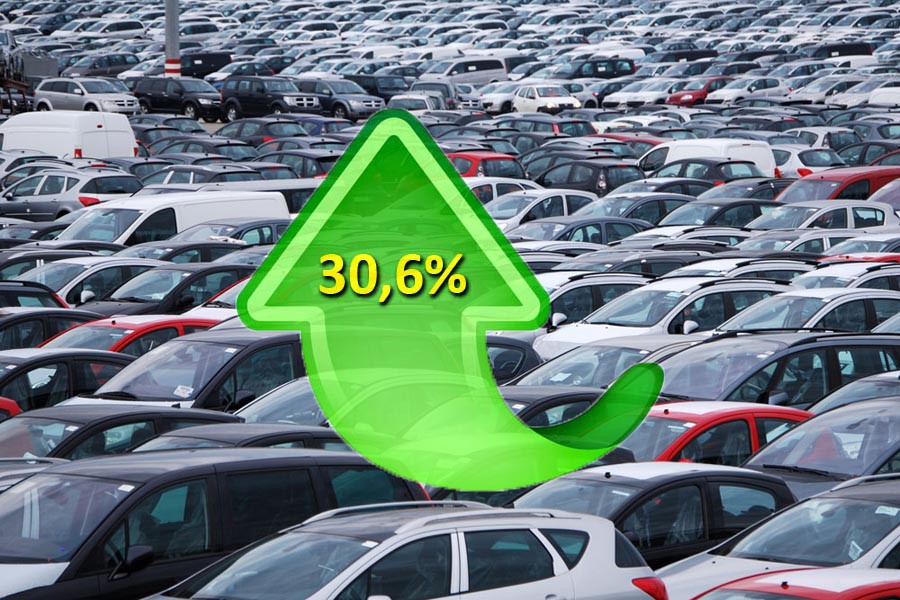 Αύξηση 30,6% το Μάρτιο οι ταξινομήσεις των αυτοκινήτων
