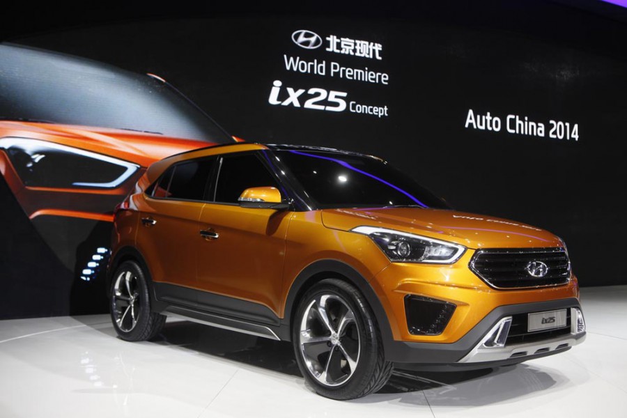 Νέο μικρό SUV Hyundai ix25 concept κάνει πρεμιέρα στην Κίνα