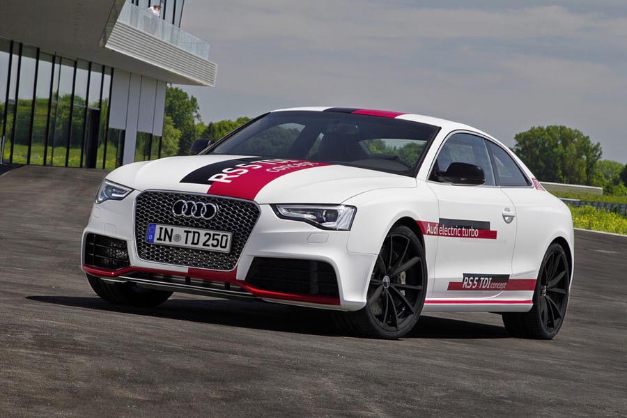 H Audi παρουσιάζει το RS 5 TDI concept με ηλεκτρικό turbo