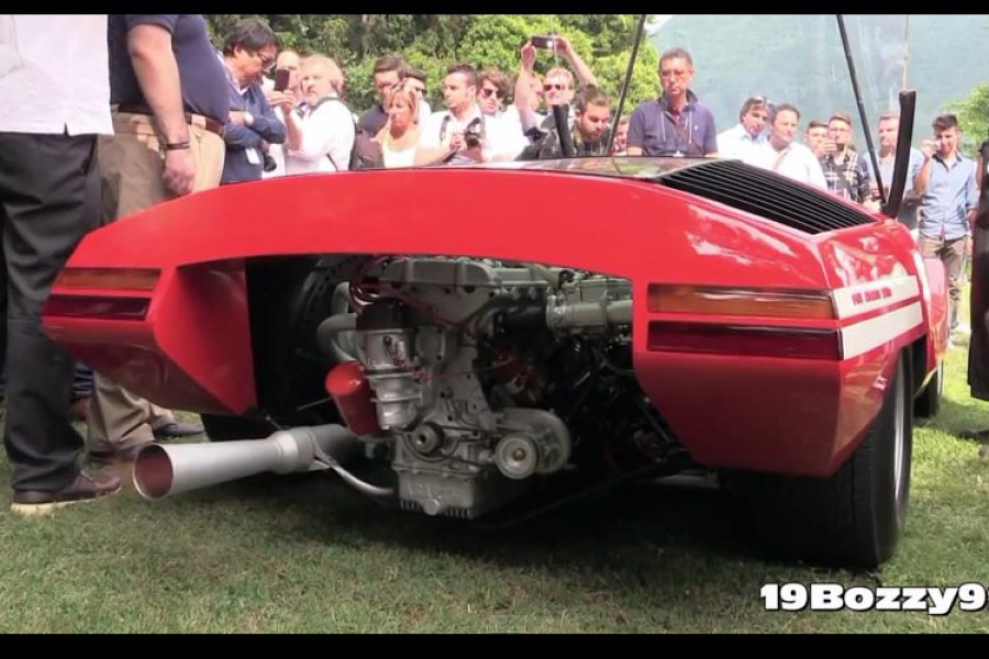 Εντυπωσιακό Fiat Abarth 2000 του 1969 (video)