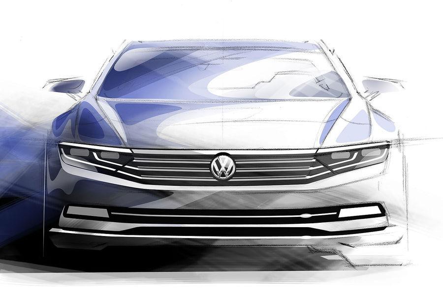 Τα πρώτα επίσημα σκίτσα του νέου Volkswagen Passat
