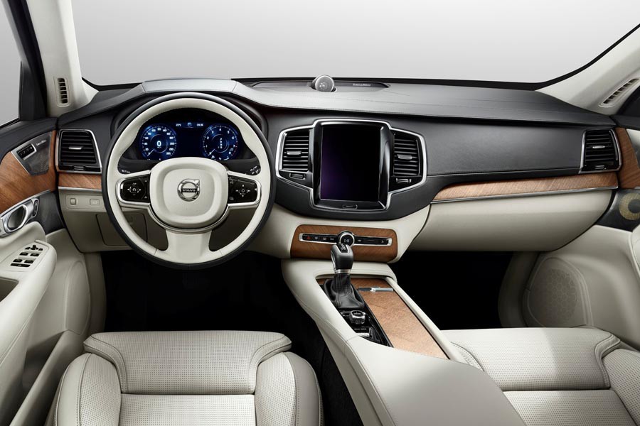 H Volvo αποκαλύπτει πρώτη φορά το εσωτερικό του νέου XC90