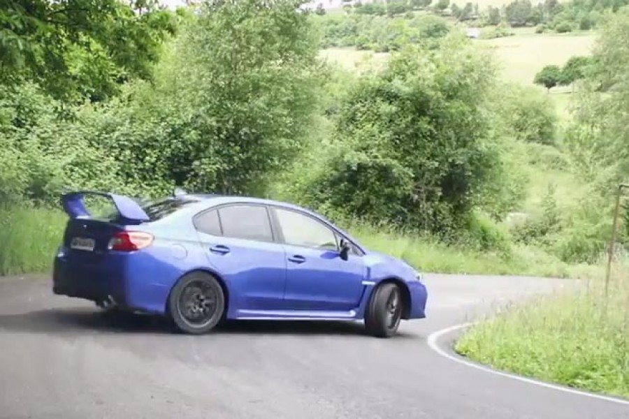 Subaru Impreza WRX STI με το «πλάι» μέχρι τον φούρνο! (video)