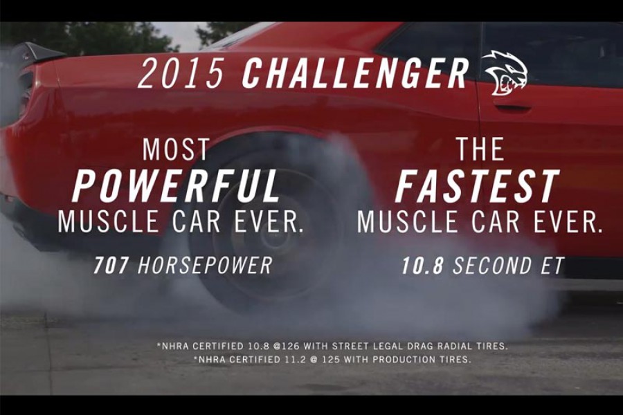 Το Dodge Challenger SRT Hellcat κάνει το 400άρι σε 10,8 δλ.! (video)