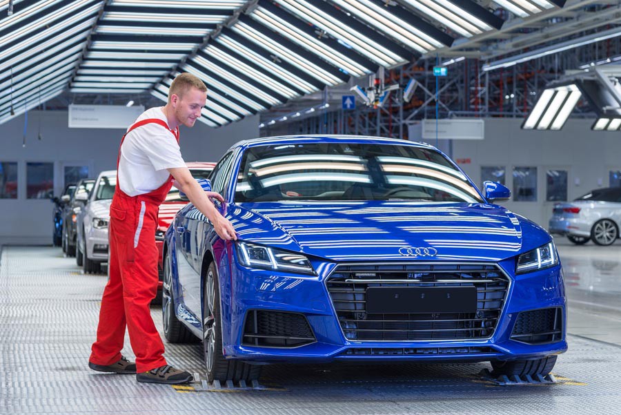 Ξεκίνησε η παραγωγή του νέου Audi TT Coupe στην Ουγγαρία