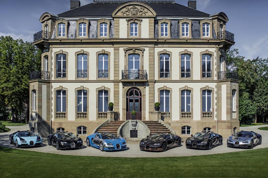 Μαζί και οι έξι Bugatti Veyron Legends αξίας 13,2 εκ. ευρώ