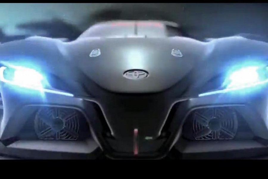 Πρώτη εικόνα και ήχος από το Toyota FT-1 Vision GT (video)