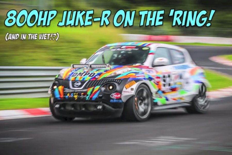Extreme Nissan Juke-R 800hp στο Nürburgring (video)