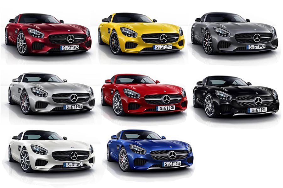 Ποιο χρώμα ταιριάζει καλύτερα στη νέα Mercedes-AMG GT;