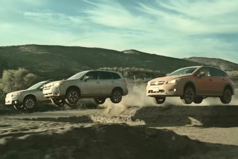 Οι τρεις «μαχητές» της Subaru σε πίστα με εμπόδια (video)