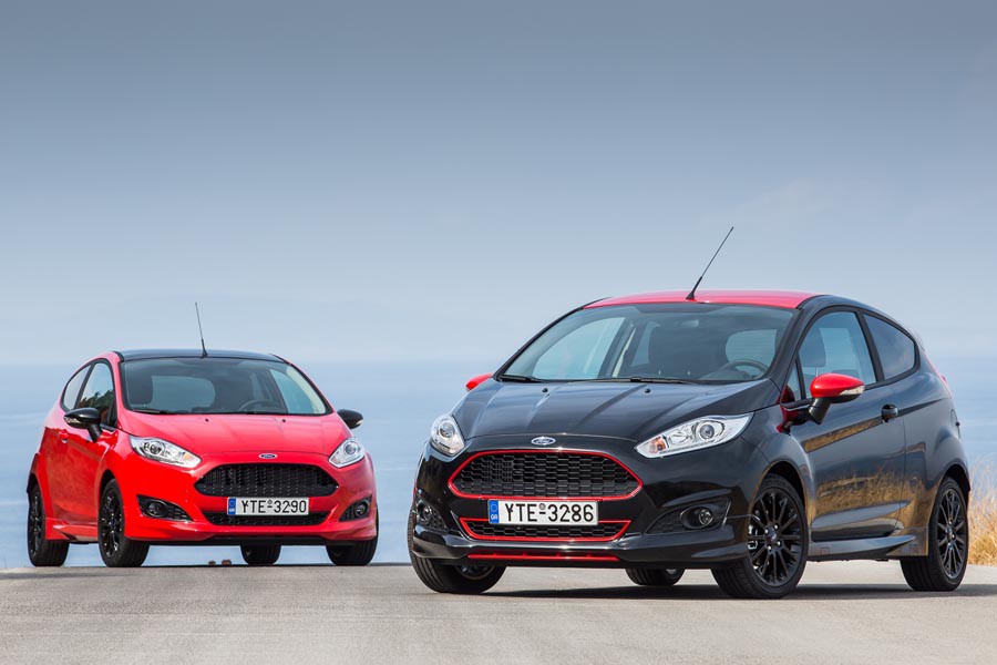 Νέα Ford Fiesta Red Edition και Black Edition από 16.240€