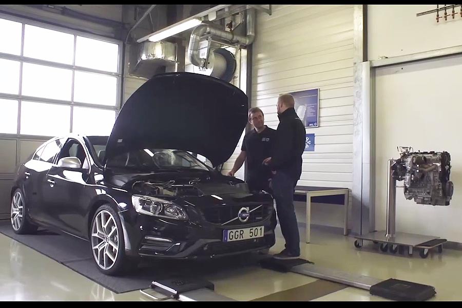 Νέος κινητήρας Volvo 2.0 λτ. με τρία turbo ισχύος 450hp! (+video)
