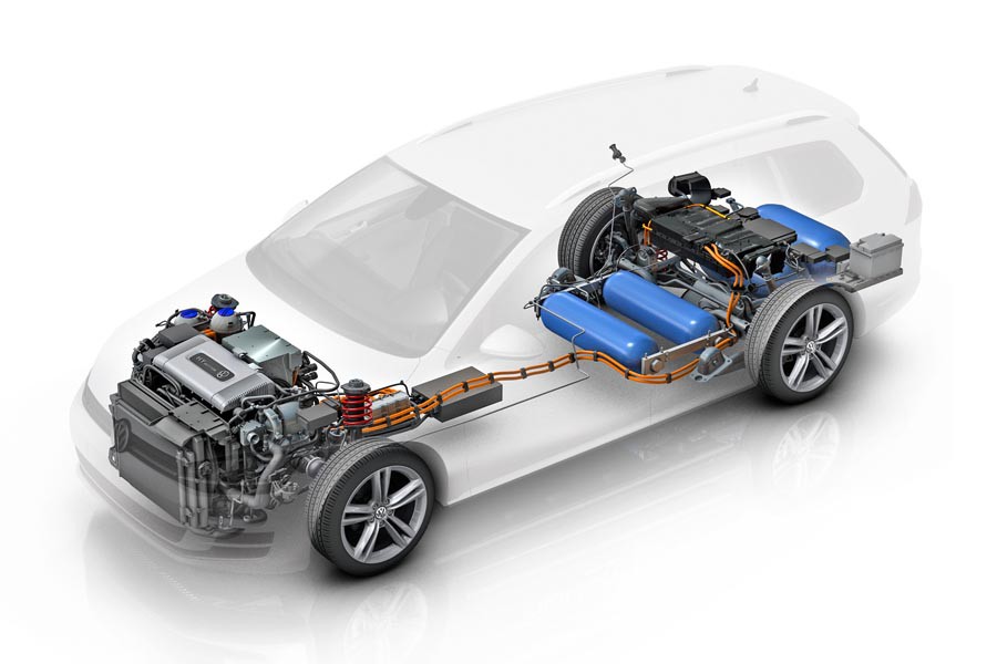 Νέο VW Golf SportWagen HyMotion με fuel cells υδρογόνου (+video)