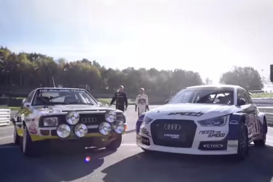 Ο Walter Röhr δοκιμάζει το Audi S1 EKS RX quattro (video)
