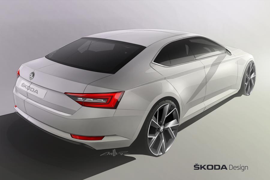 Σχεδιαστική επανάσταση για την πιο «αιχμηρή» νέα Skoda Superb