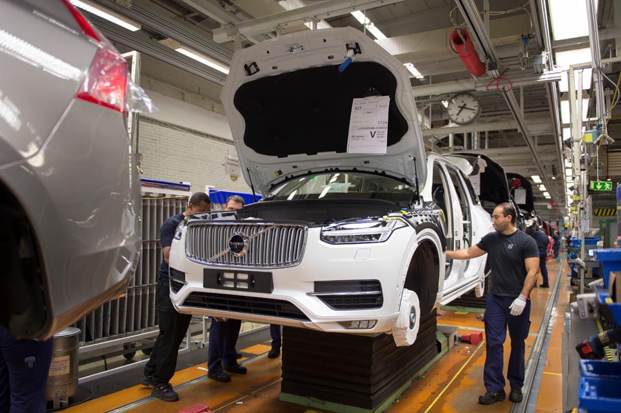 Βήμα – βήμα η διαδικασία παραγωγής του νέου Volvo XC90