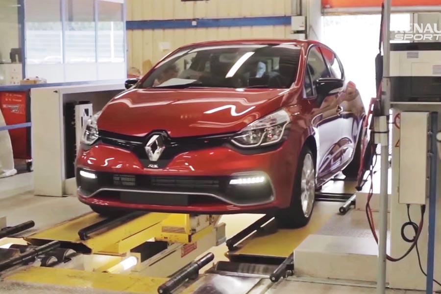 Πως παράγεται το Renault Clio R.S. στο εργοστάσιο της Alpine (video)