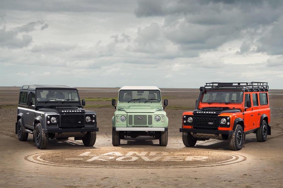 Τρεις νέες τελικές εκδόσεις Land Rover Defender (+video)