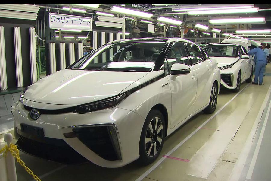 Πως γίνεται η παραγωγή του υδρογονοκίνητου Toyota Mirai