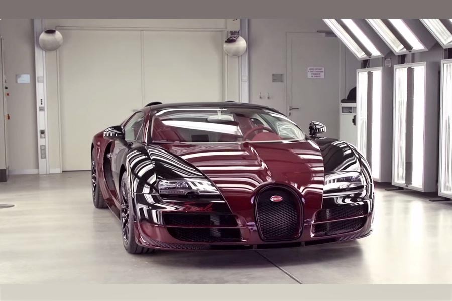 Η παραγωγή της τελευταίας Bugatti Veyron La Finale (video)